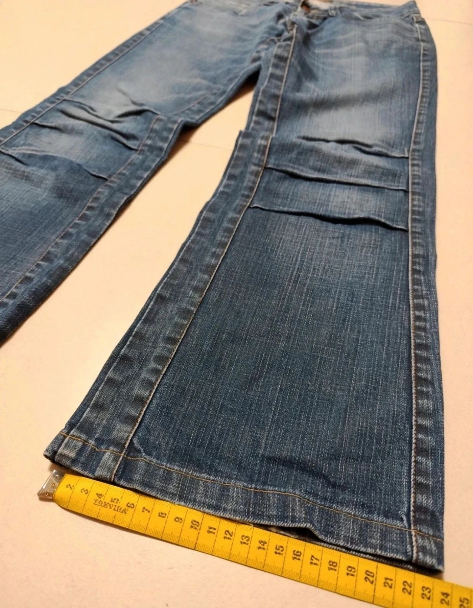 Jean court vintage taille basse (S) – photo 10